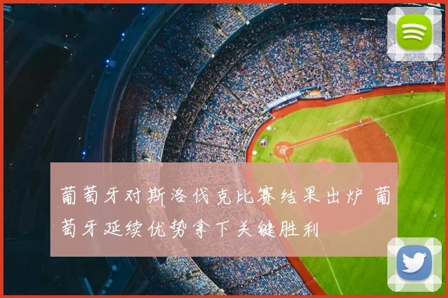 葡萄牙对斯洛伐克比赛结果出炉 葡萄牙延续优势拿下关键胜利