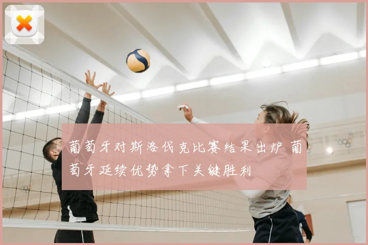 葡萄牙对斯洛伐克比赛结果出炉 葡萄牙延续优势拿下关键胜利